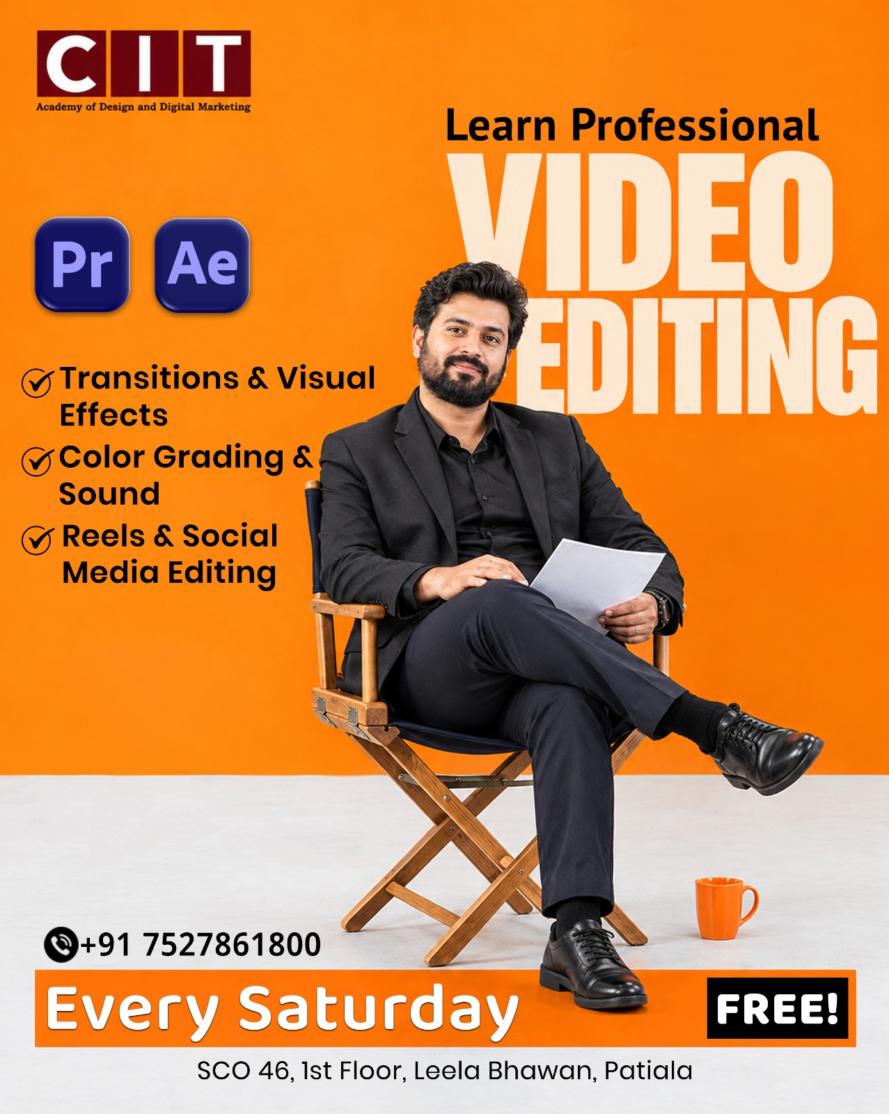 advance video editing course patiala
